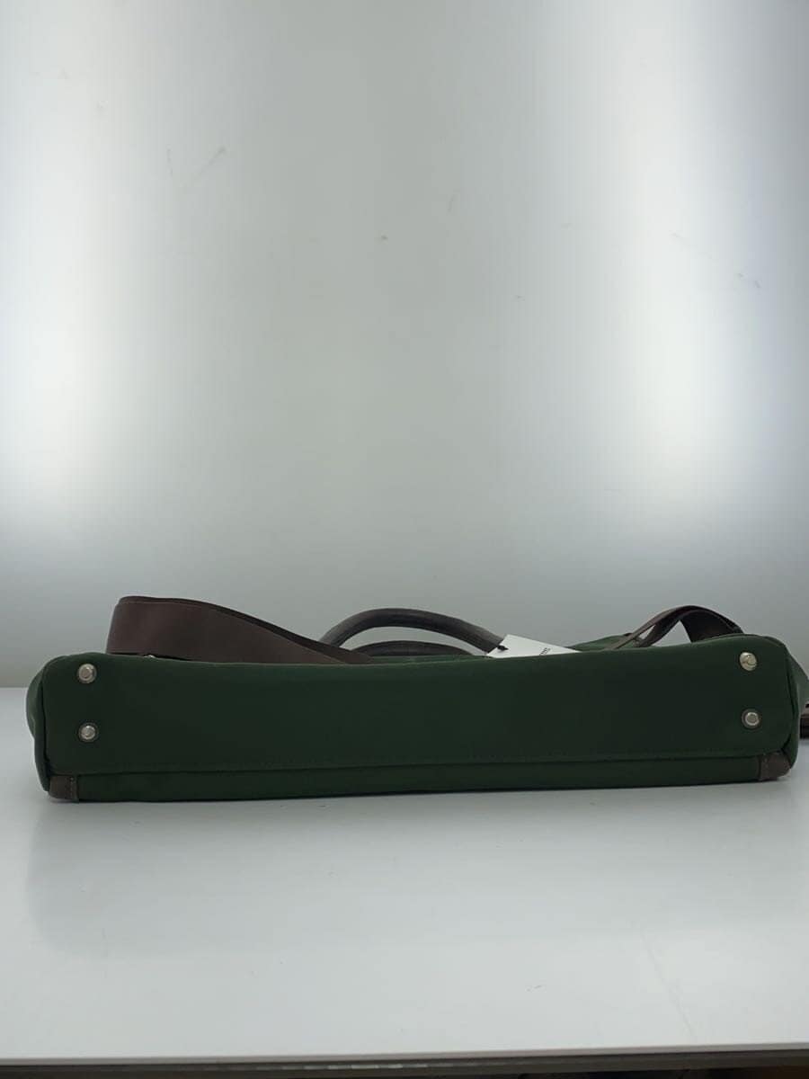 SIMON CARTER Briefcase Nylon GRN Solid 4