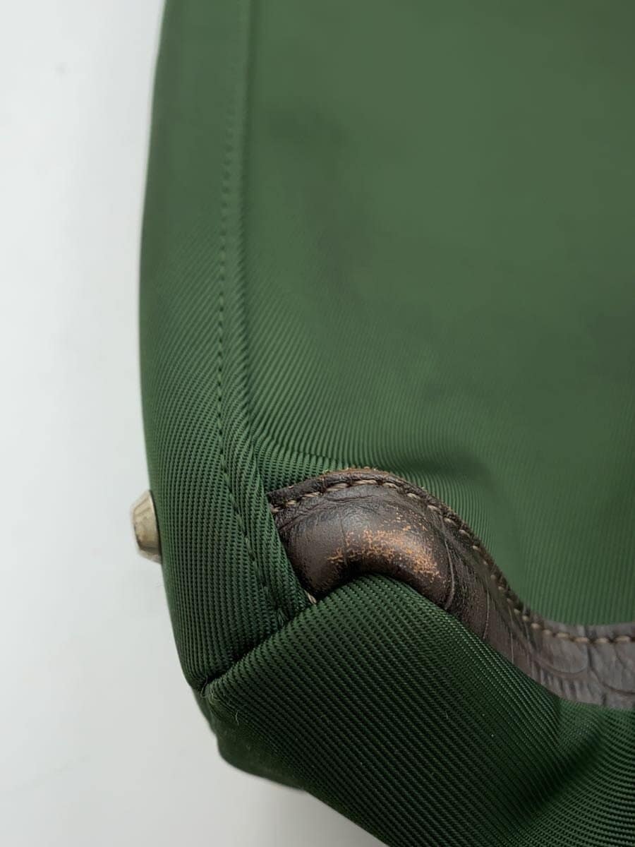 SIMON CARTER Briefcase Nylon GRN Solid 7