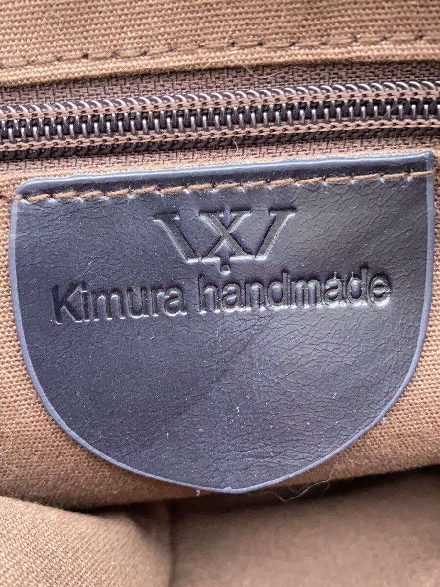 KIMURA Shoulder Bag Leather NVY 5
