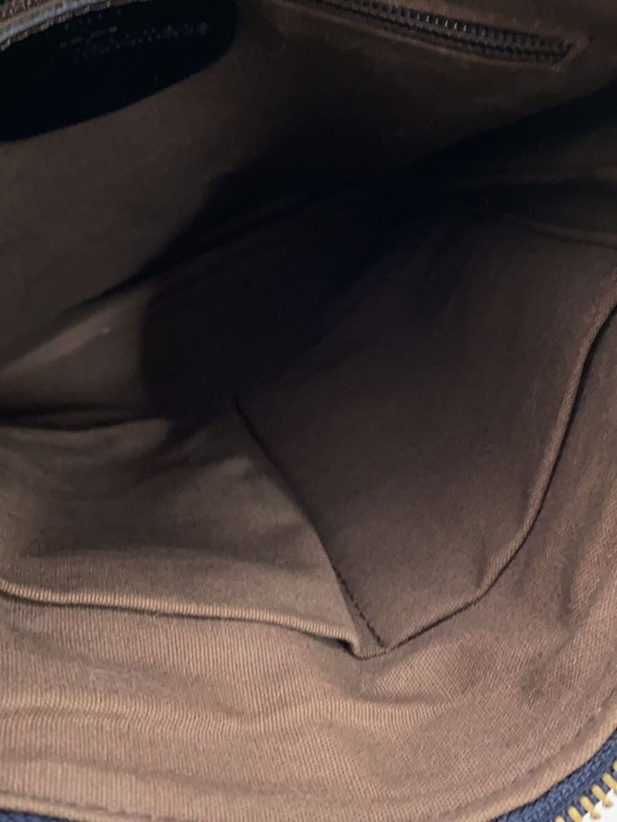 KIMURA Shoulder Bag Leather NVY 6