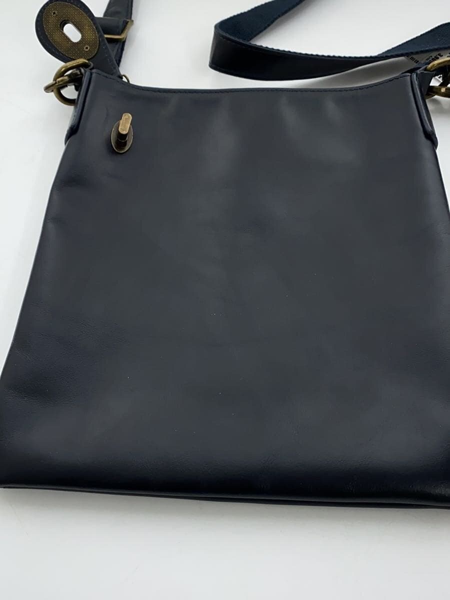 KIMURA Shoulder Bag Leather NVY 8