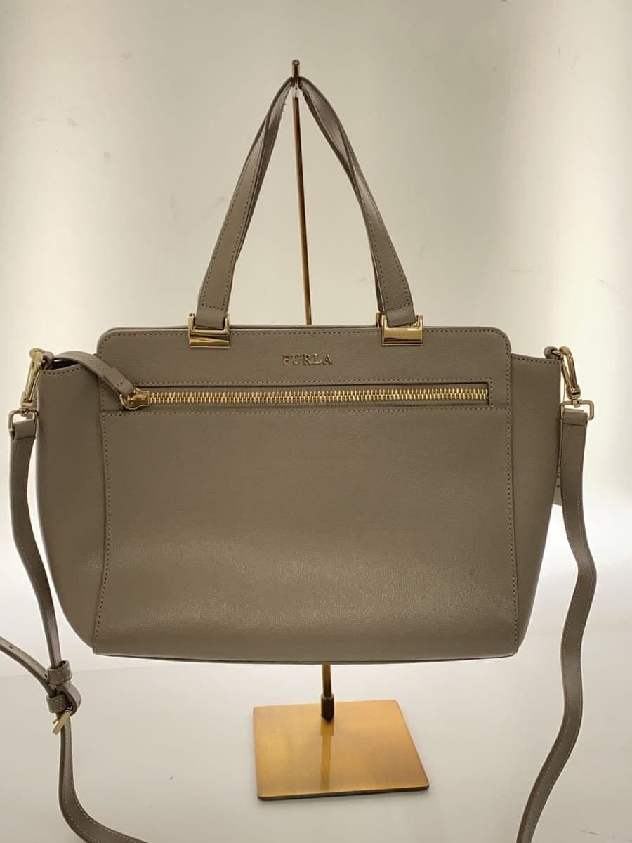 FURLA Bag Leather GRY
