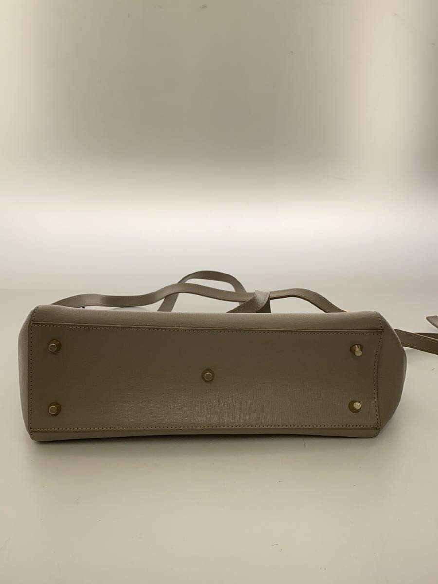 FURLA Bag Leather GRY 4