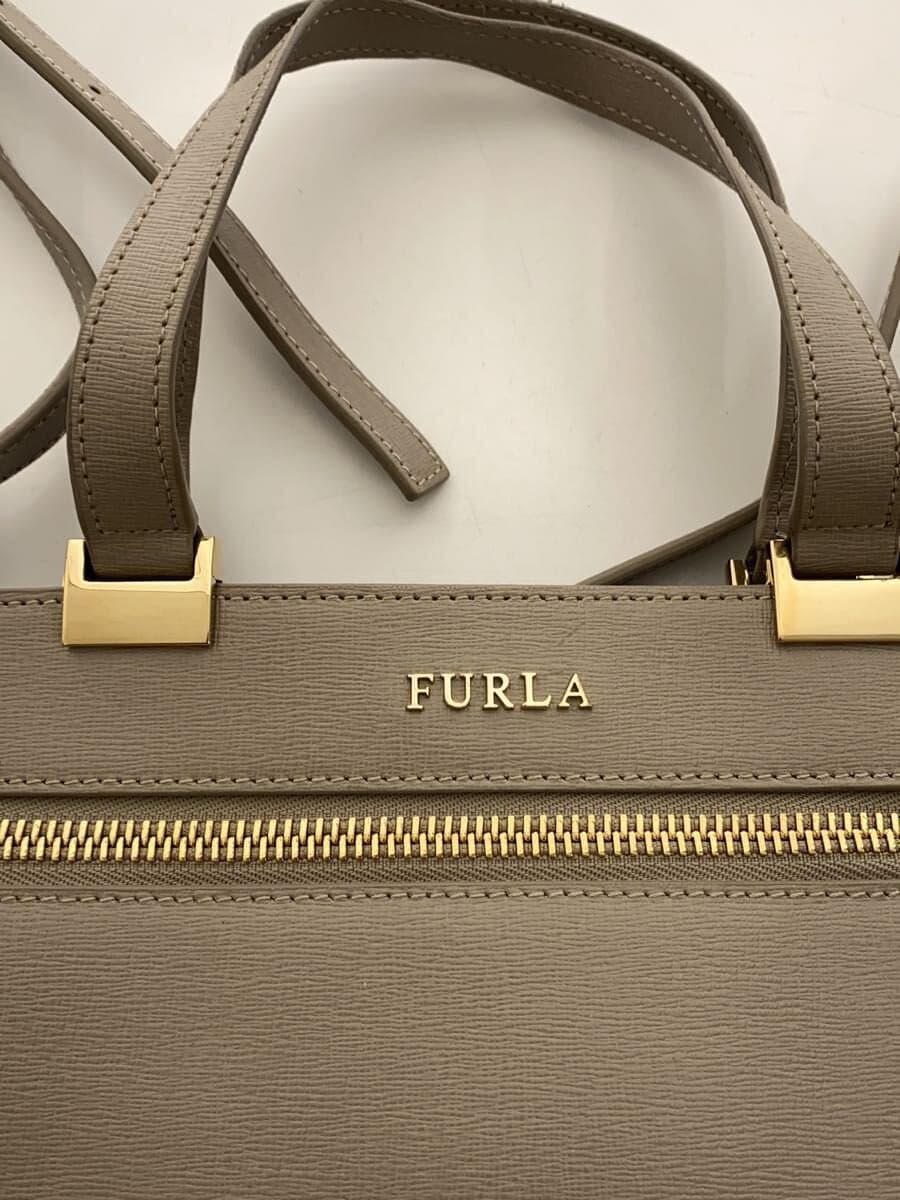 FURLA Bag Leather GRY 5