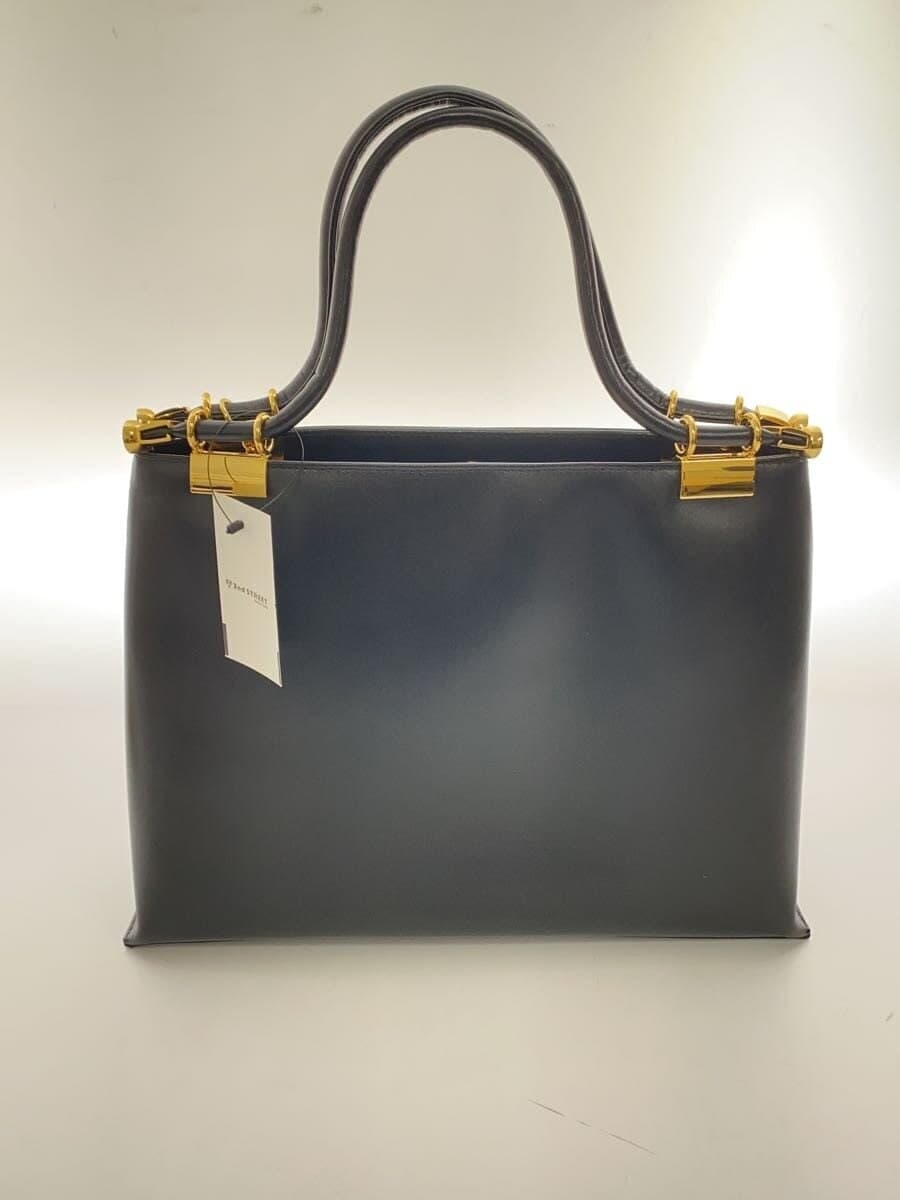 Kitamura Handbag Leather BLK 3