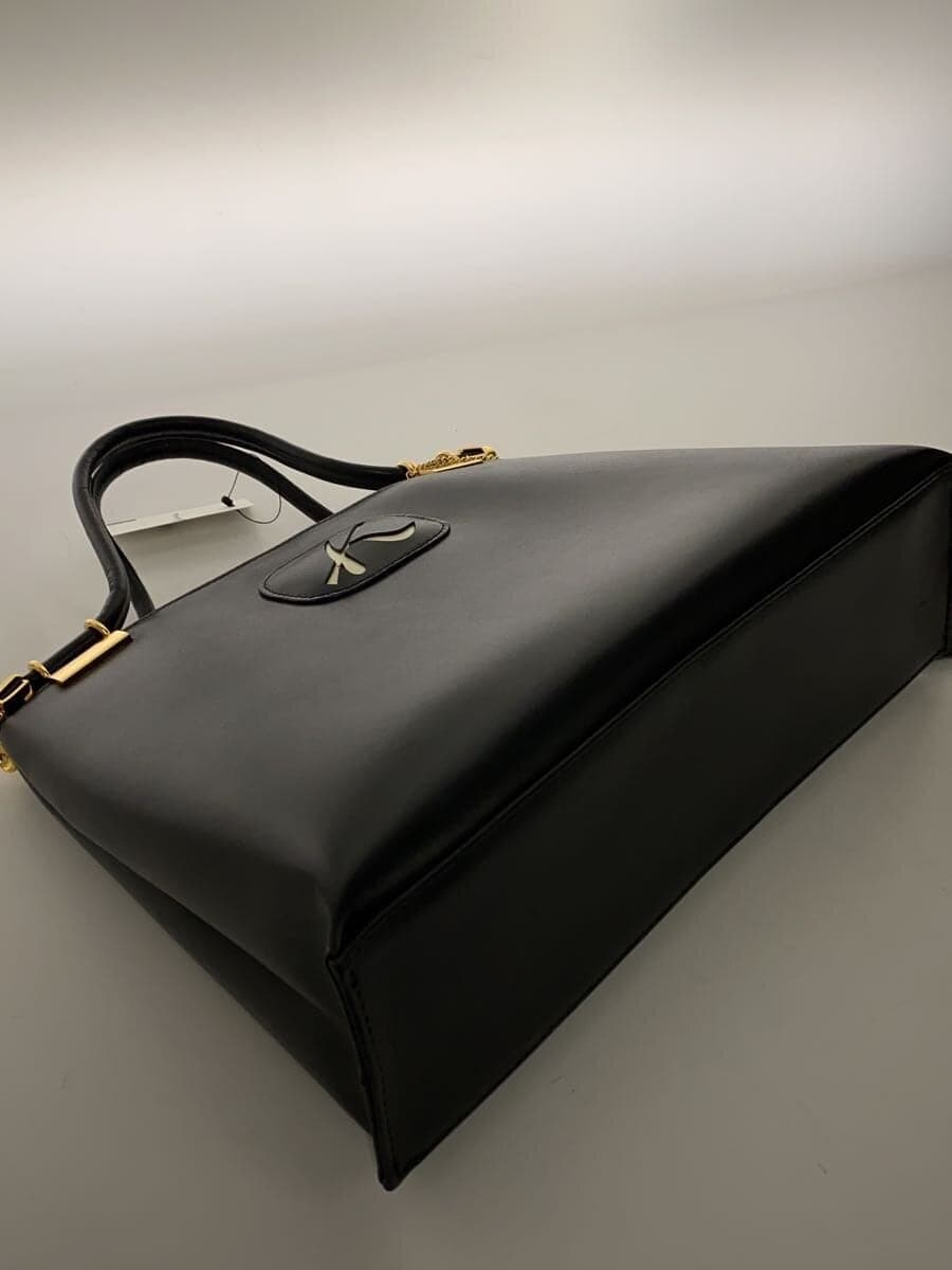 Kitamura Handbag Leather BLK 8