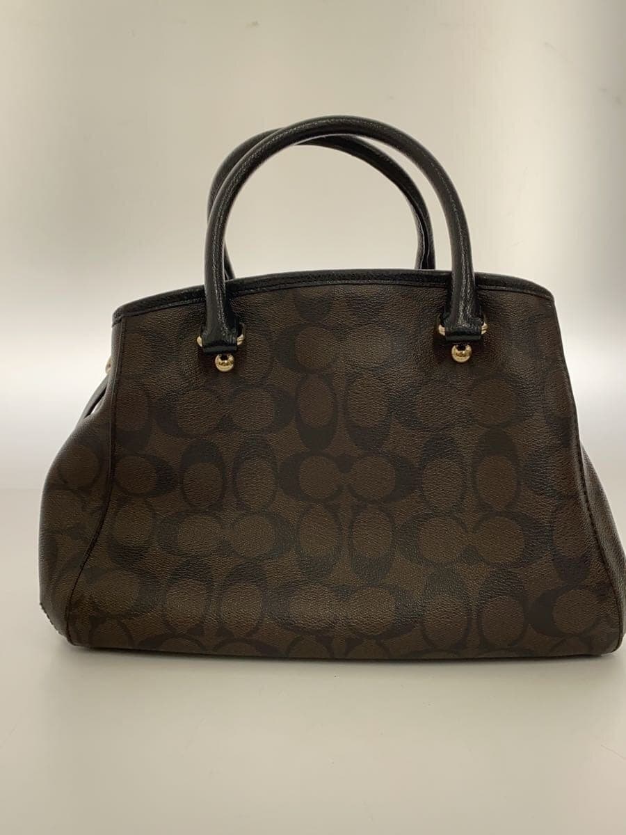 COACH Handbag_Signature Leather BRW All Over Pattern 3