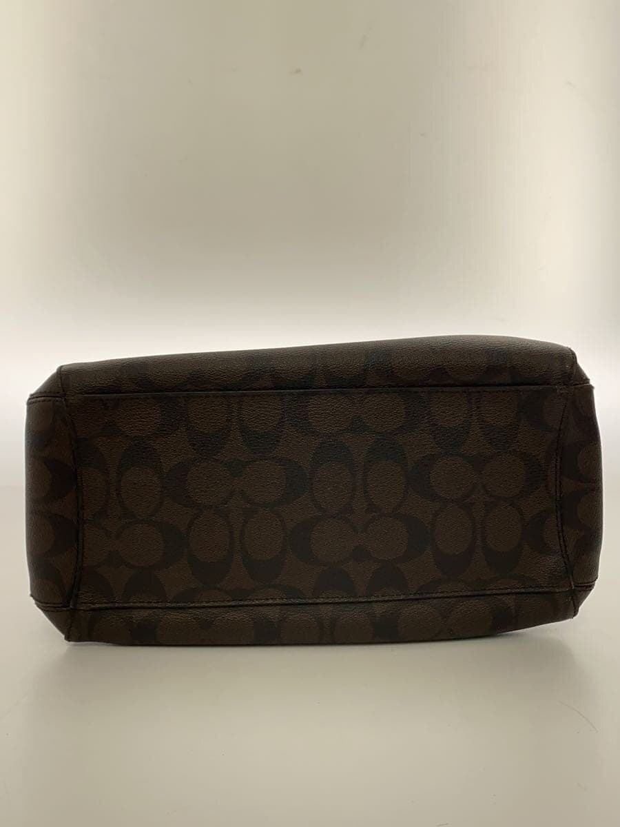 COACH Handbag_Signature Leather BRW All Over Pattern 4