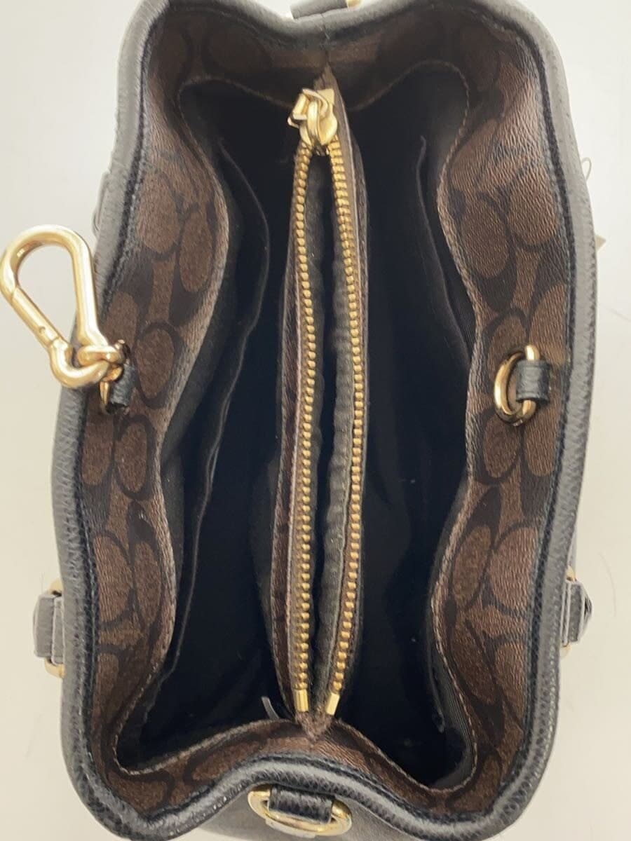 COACH Handbag_Signature Leather BRW All Over Pattern 6