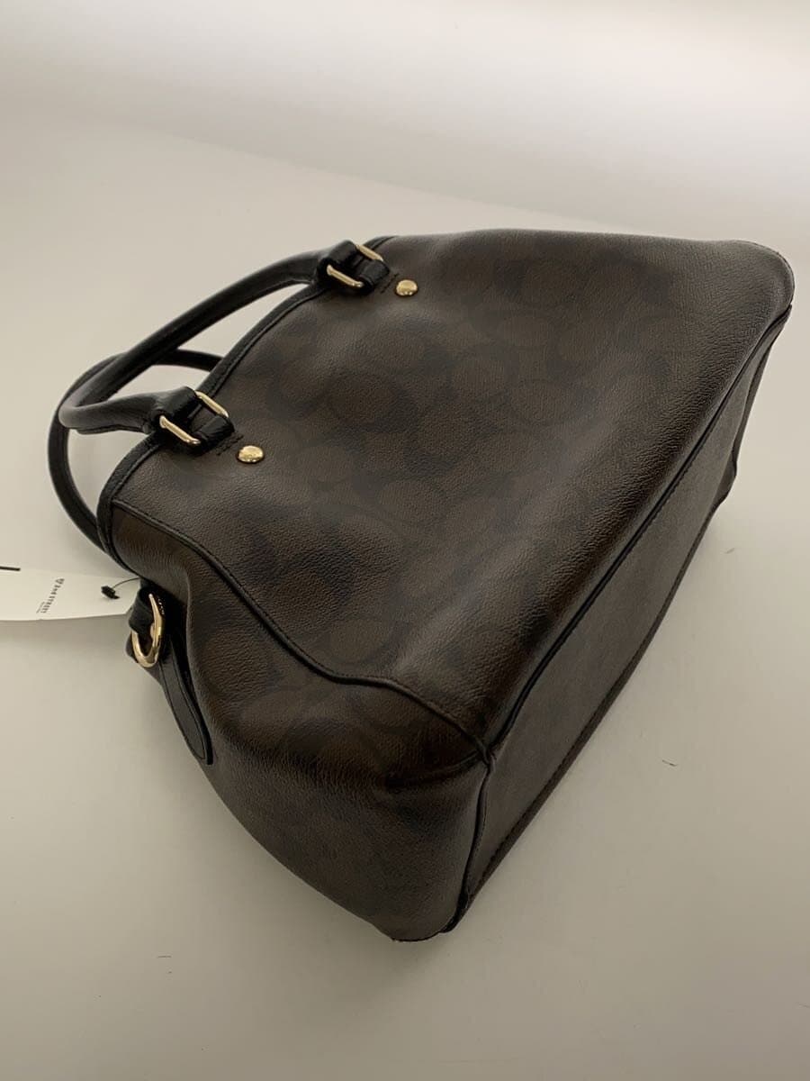 COACH Handbag_Signature Leather BRW All Over Pattern 7