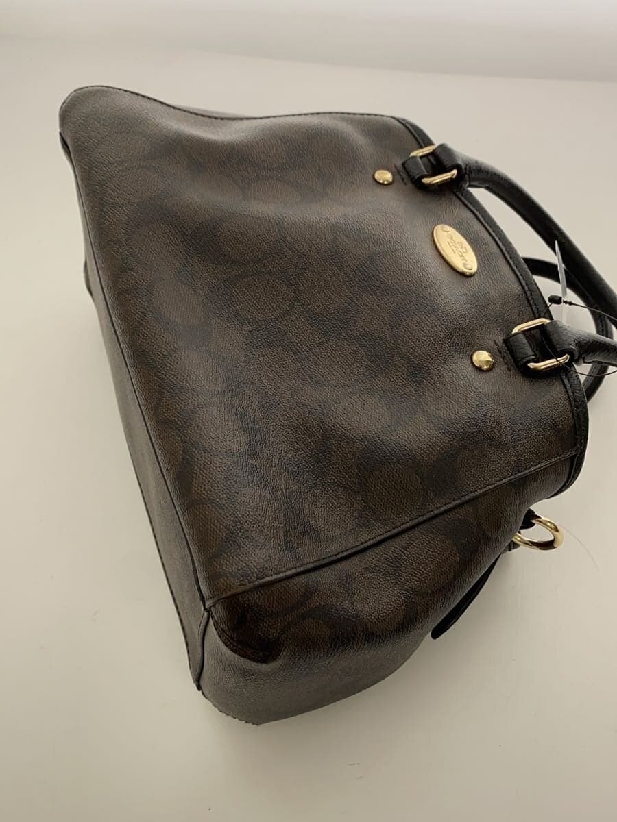COACH Handbag_Signature Leather BRW All Over Pattern 8