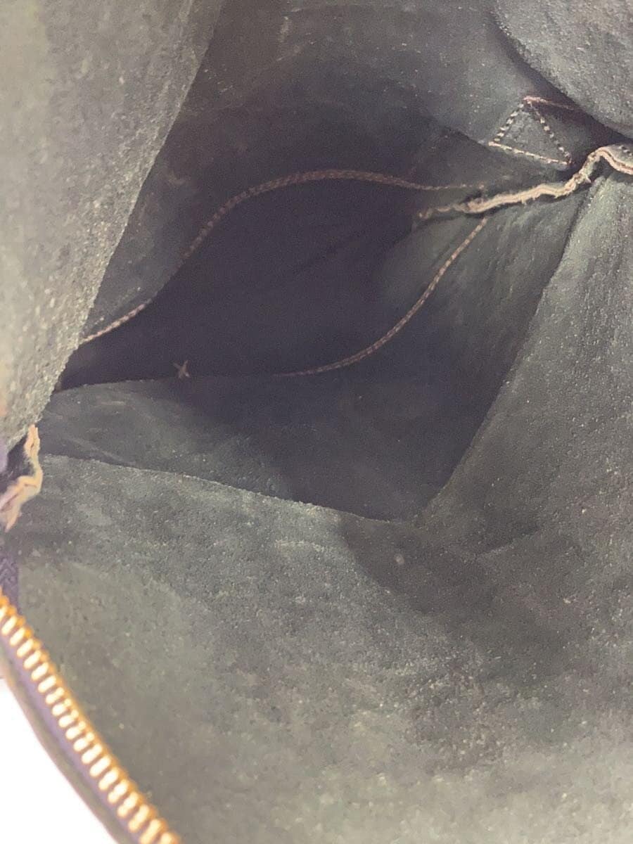 HERZ Shoulder Bag Leather KHK Solid 6