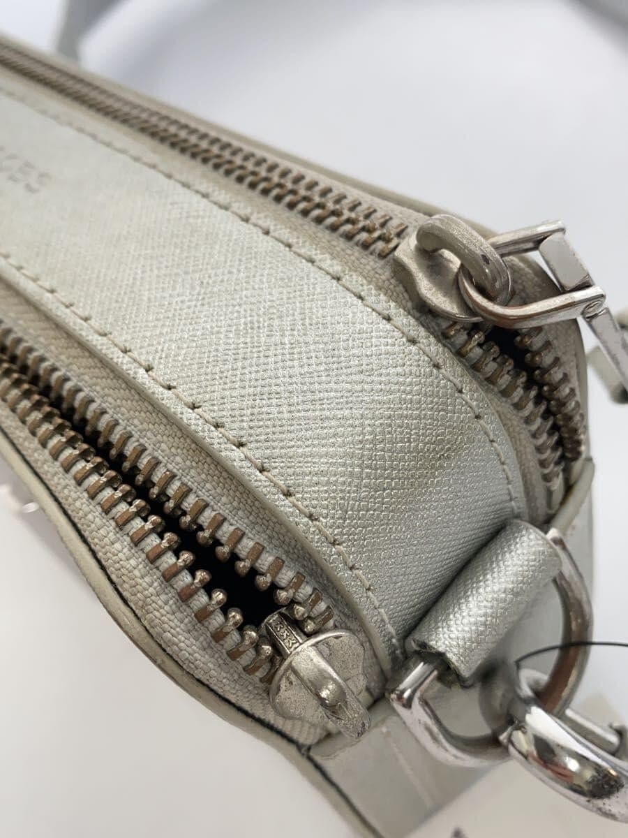 MARC JACOBS Shoulder Bag SLV M0015323 1 Zipper Pull Missing Part 8