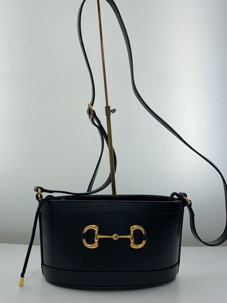 GUCCI Bucket Bag_Horsebit 1955 Leather BLK