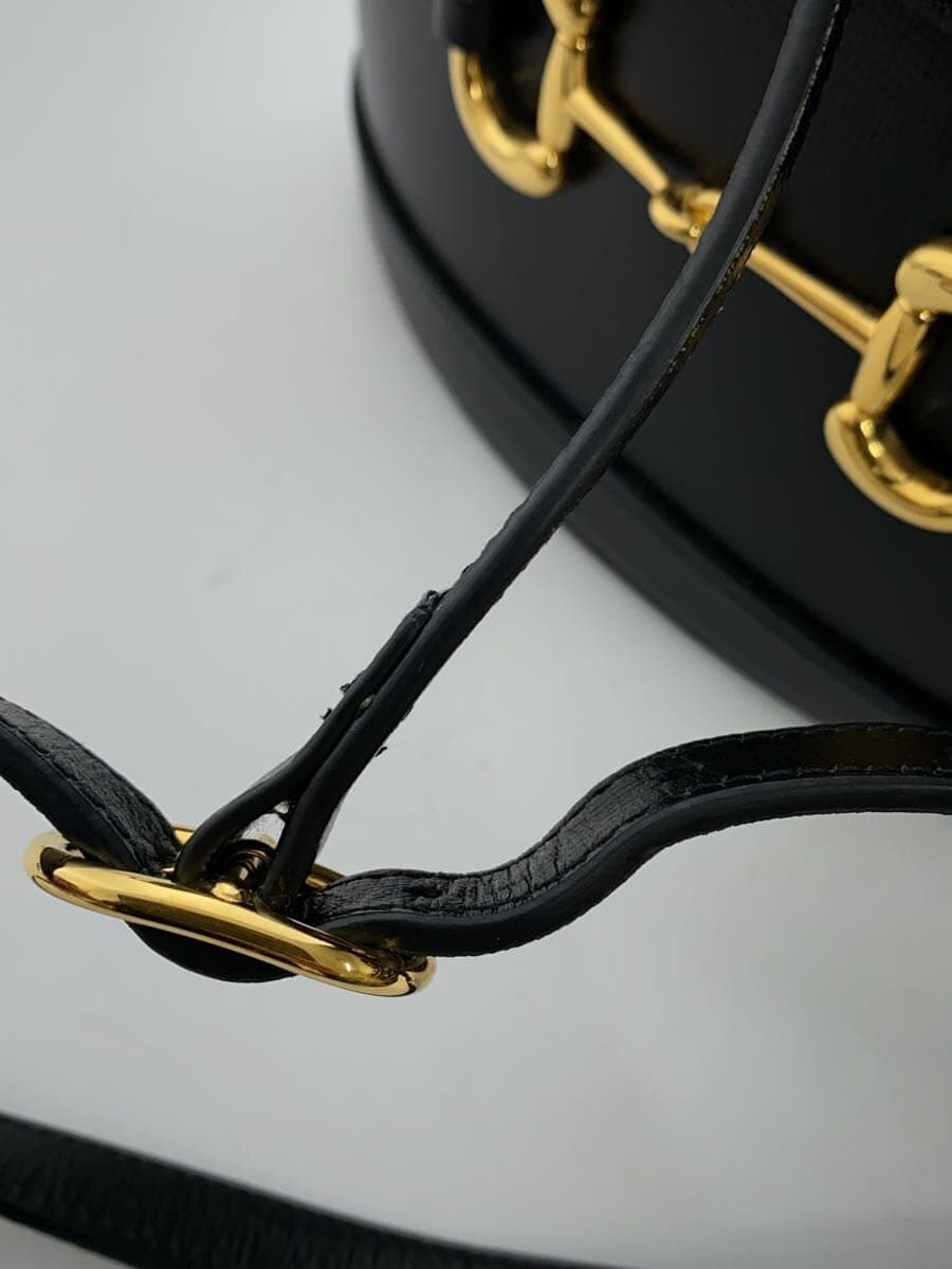 GUCCI Bucket Bag_Horsebit 1955 Leather BLK 7
