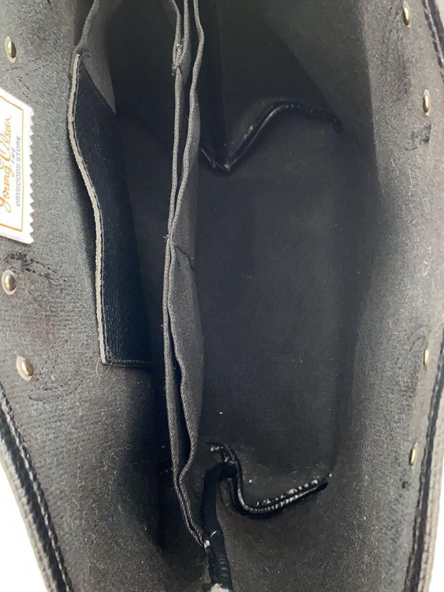 YOUNG & OLSEN Tote Bag Leather BLK 6