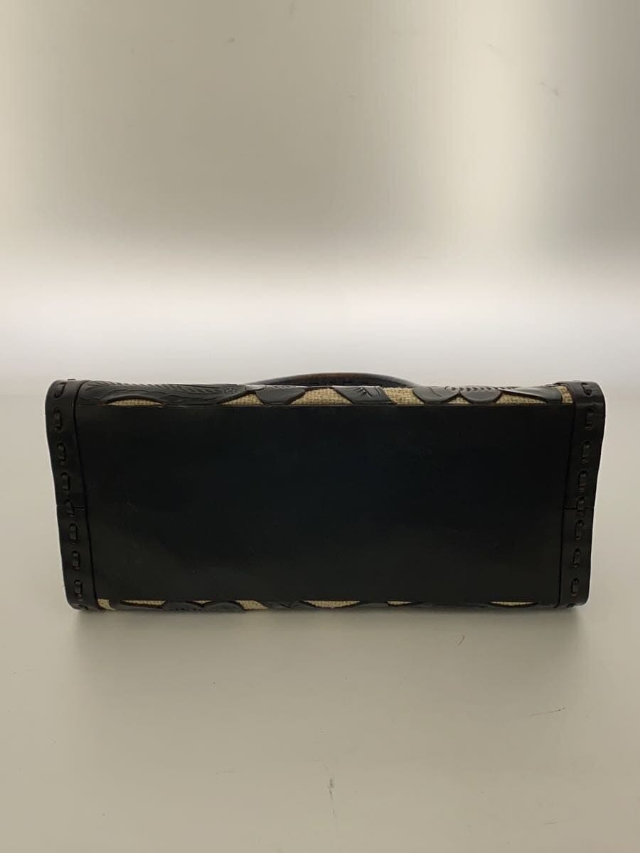 Carving Tribes Handbag BLK 4