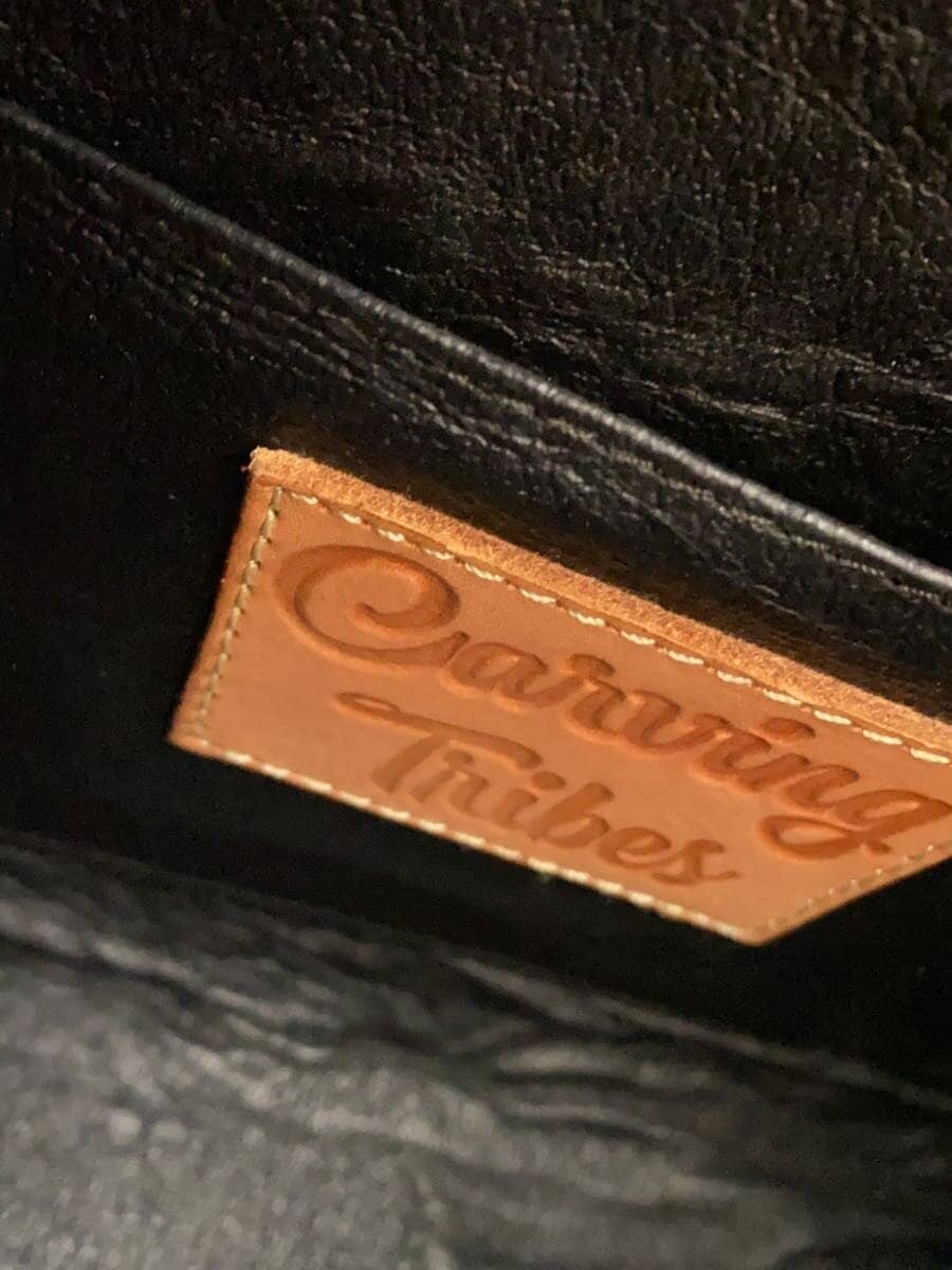 Carving Tribes Handbag BLK 5