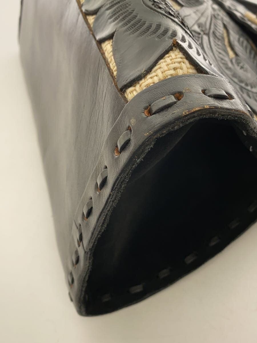 Carving Tribes Handbag BLK 7