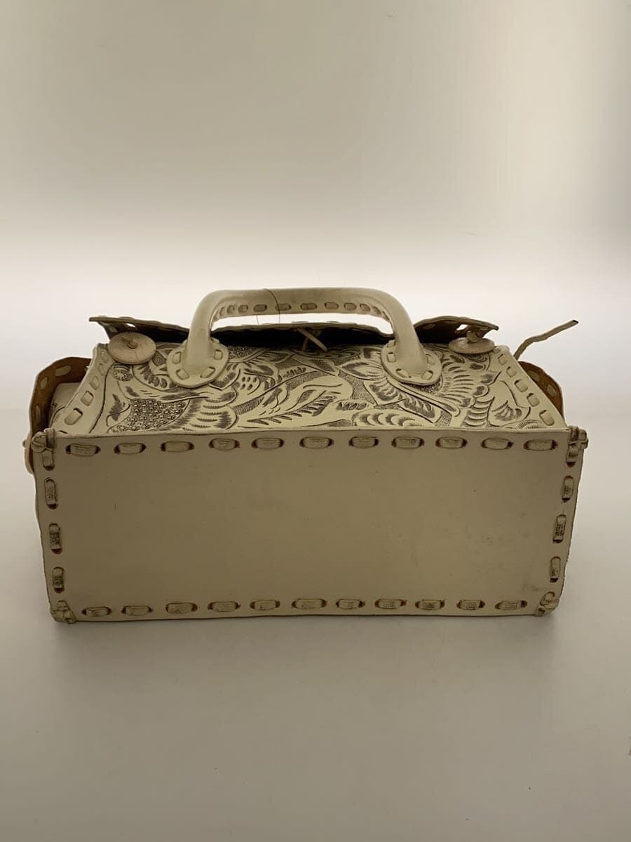 Carving Tribes Handbag WHT 4