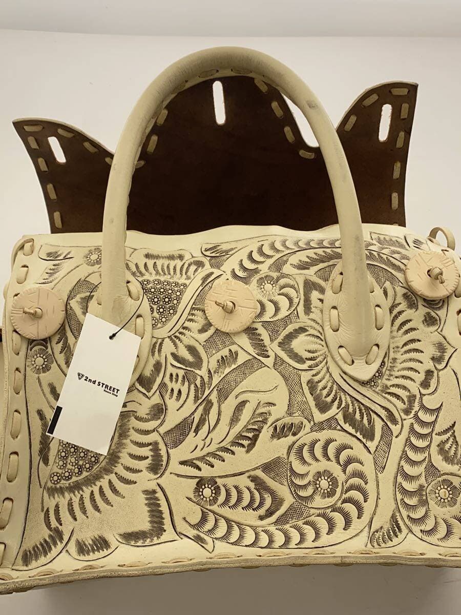 Carving Tribes Handbag WHT 7