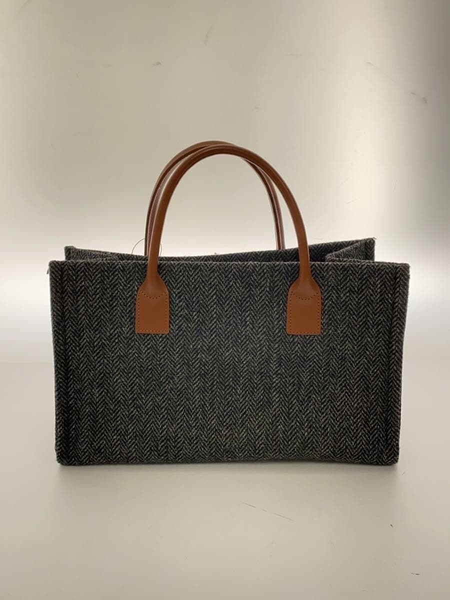 Nostalgic Garage Tote Bag Tweed GRY 3