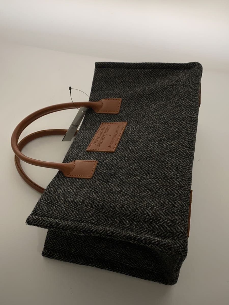 Nostalgic Garage Tote Bag Tweed GRY 8