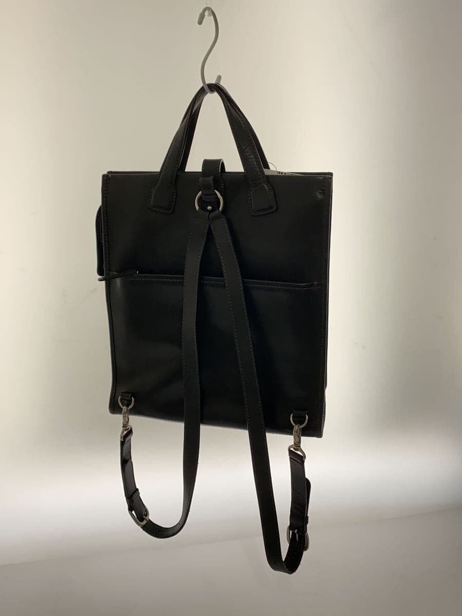 INDEED Backpack Leather BLK Solid 3