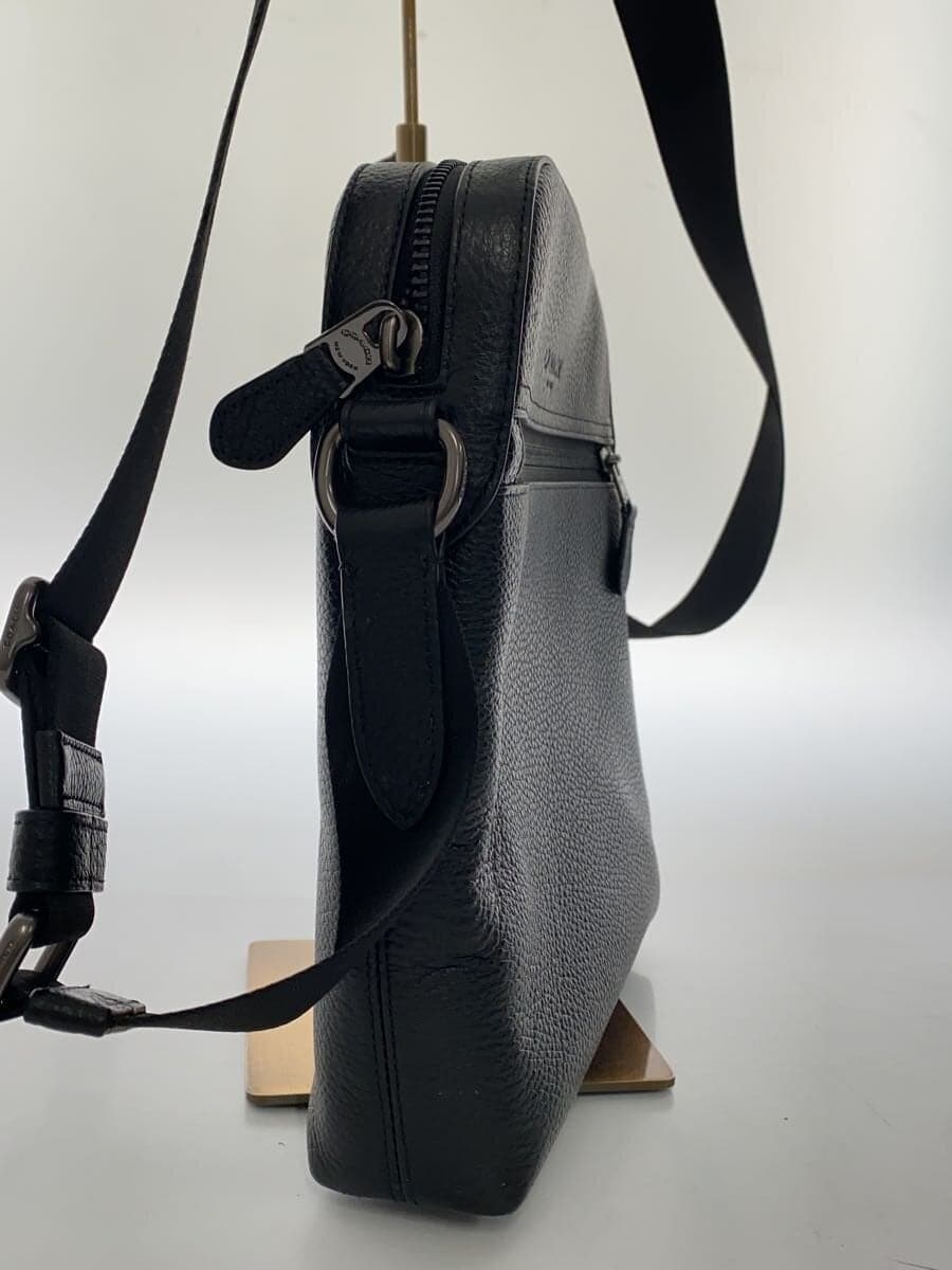 COACH Shoulder Bag Leather BLK F2544-4011 2