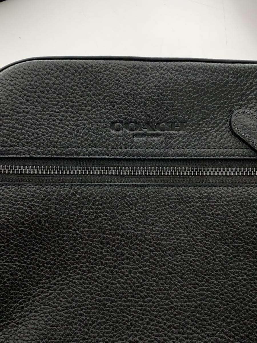 COACH Shoulder Bag Leather BLK F2544-4011 5