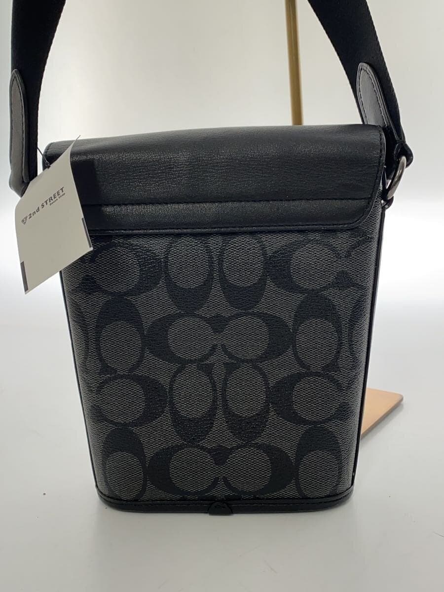 COACH Shoulder Bag Leather BLK C3134 3