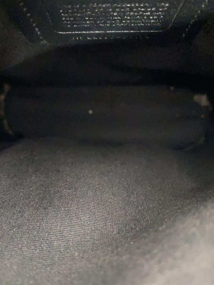 COACH Shoulder Bag Leather BLK C3134 6