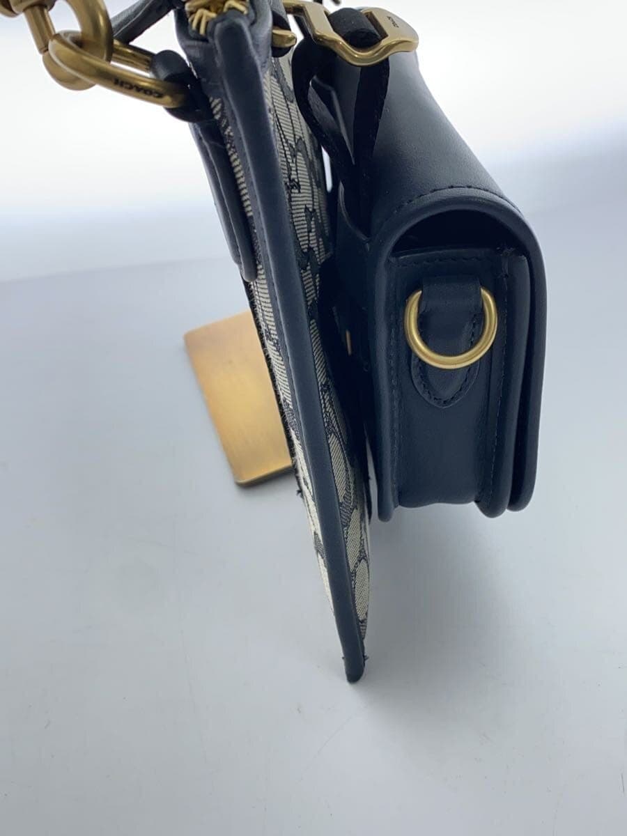 COACH Multifunction Crossbody with Dinky Signature Cotton NVY 2