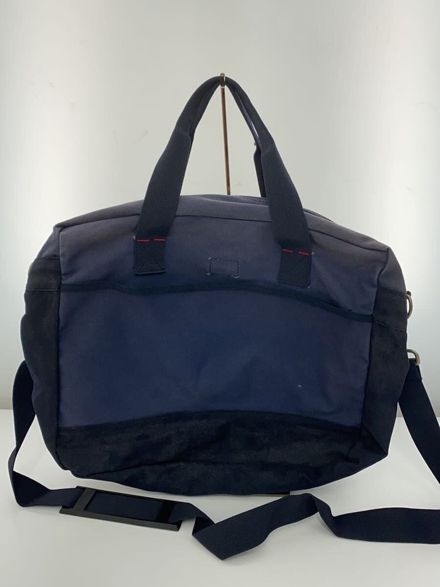 STUSSY shoulder bag canvas NVY 90s OLD navy tag fade 3