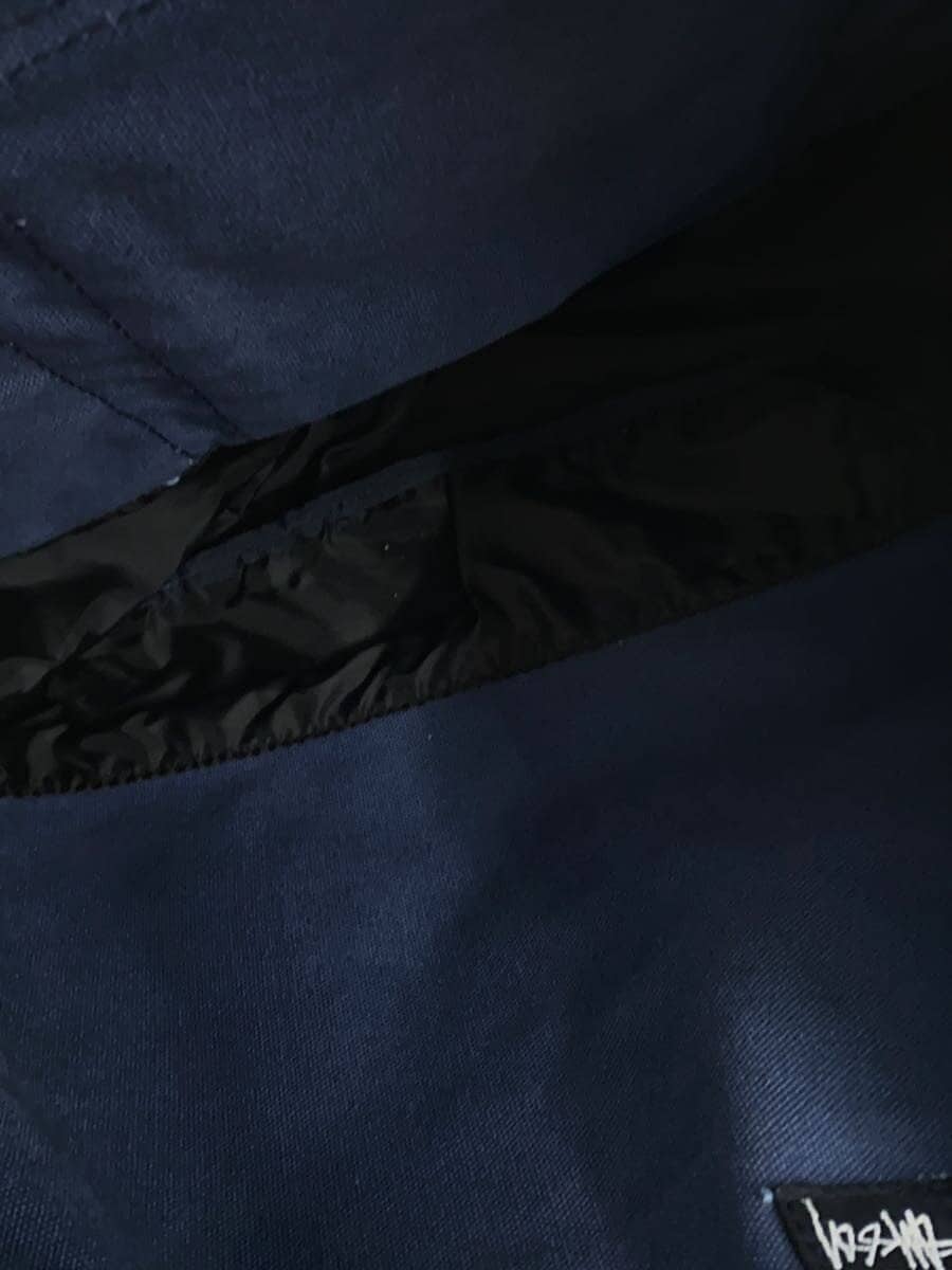 STUSSY shoulder bag canvas NVY 90s OLD navy tag fade 6