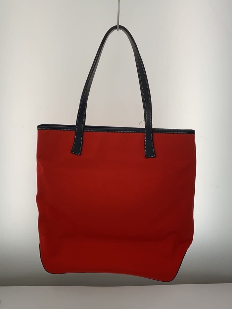 SOMES SADDLE Tote Bag Canvas RED 3