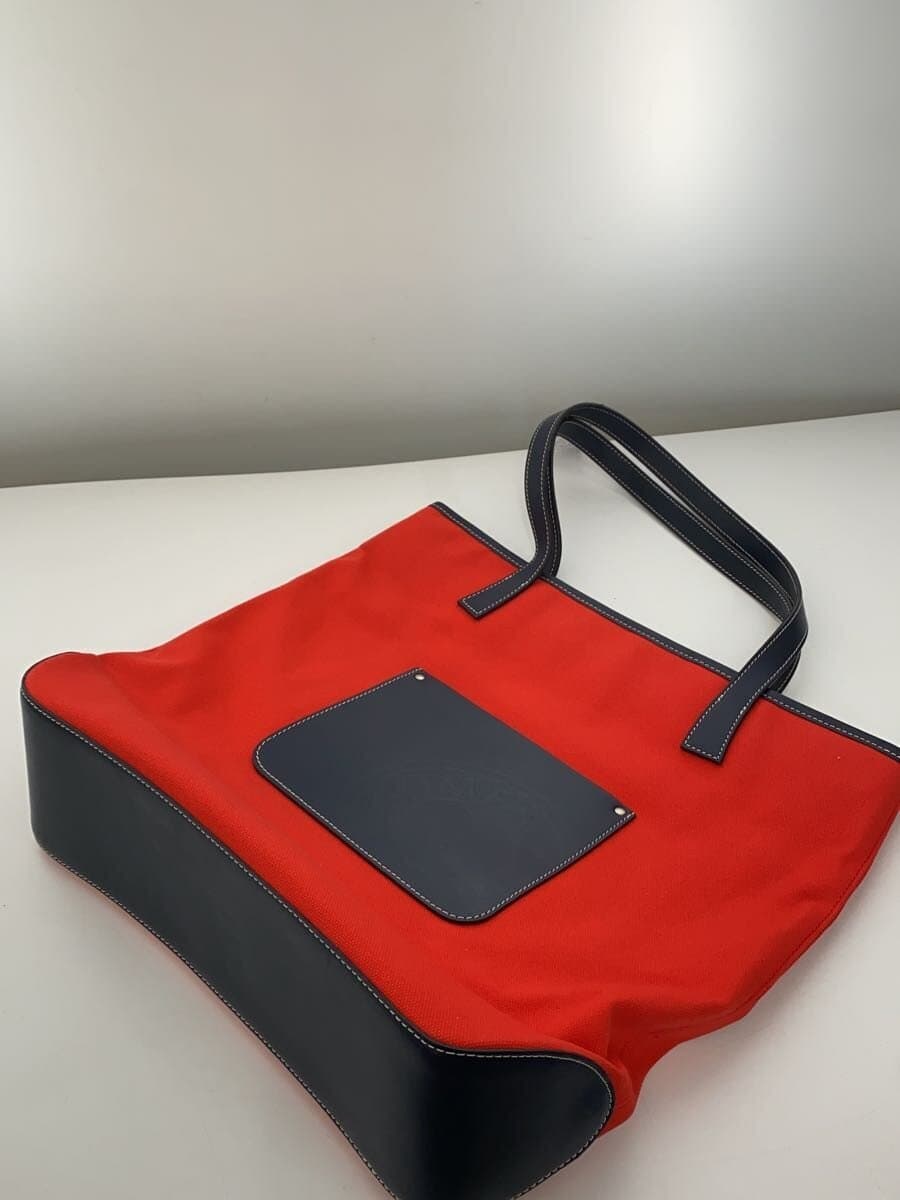 SOMES SADDLE Tote Bag Canvas RED 8