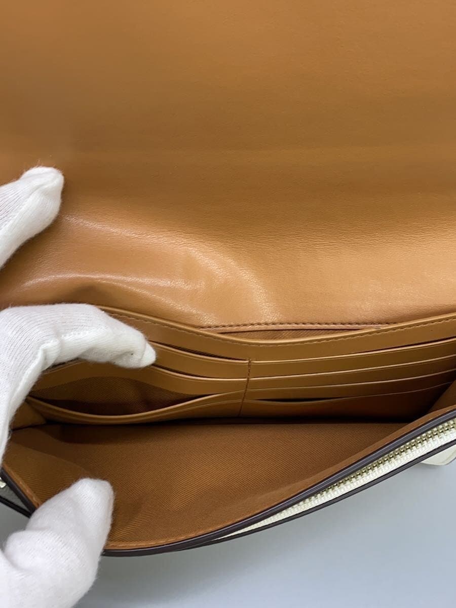 COACH x Disney Pouch Leather WHT 6