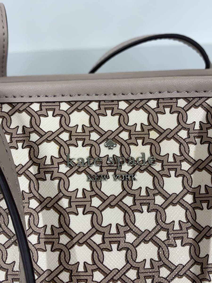 kate spade new york Shoulder Bag Leather Multicolor Monogram 5