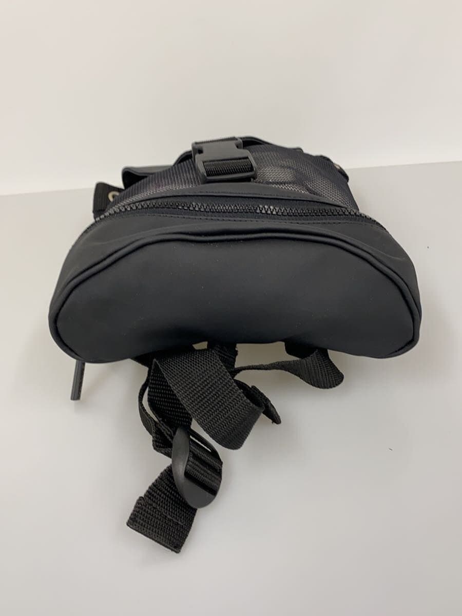 VERSACE JEANS COUTURE Mesh Mini Backpack Polyester BLK 4