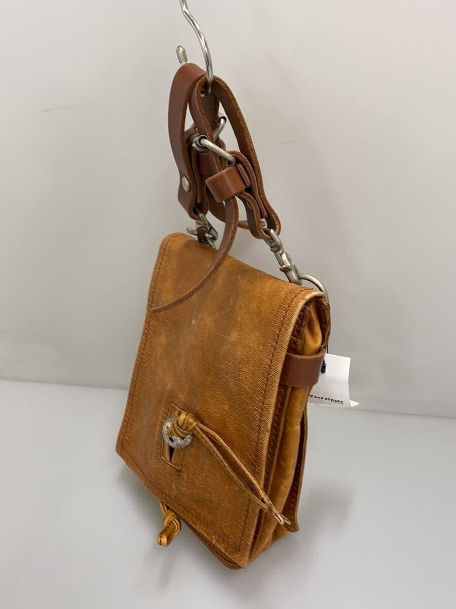 CORBO Shoulder Bag Leather BRW Plain 2