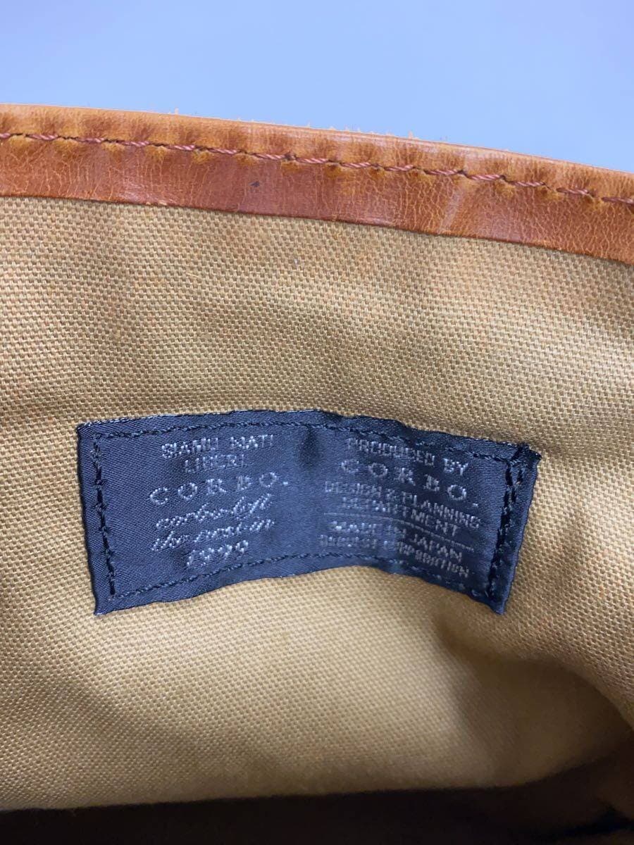 CORBO Shoulder Bag Leather BRW Plain 5