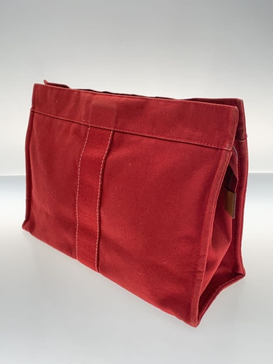 HERMES Pouch Cotton RED 2