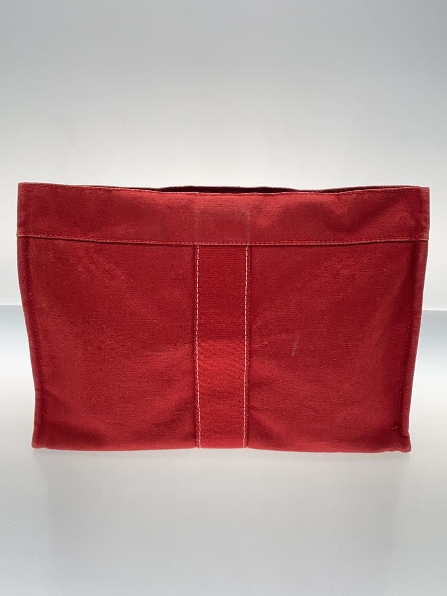 HERMES Pouch Cotton RED 3