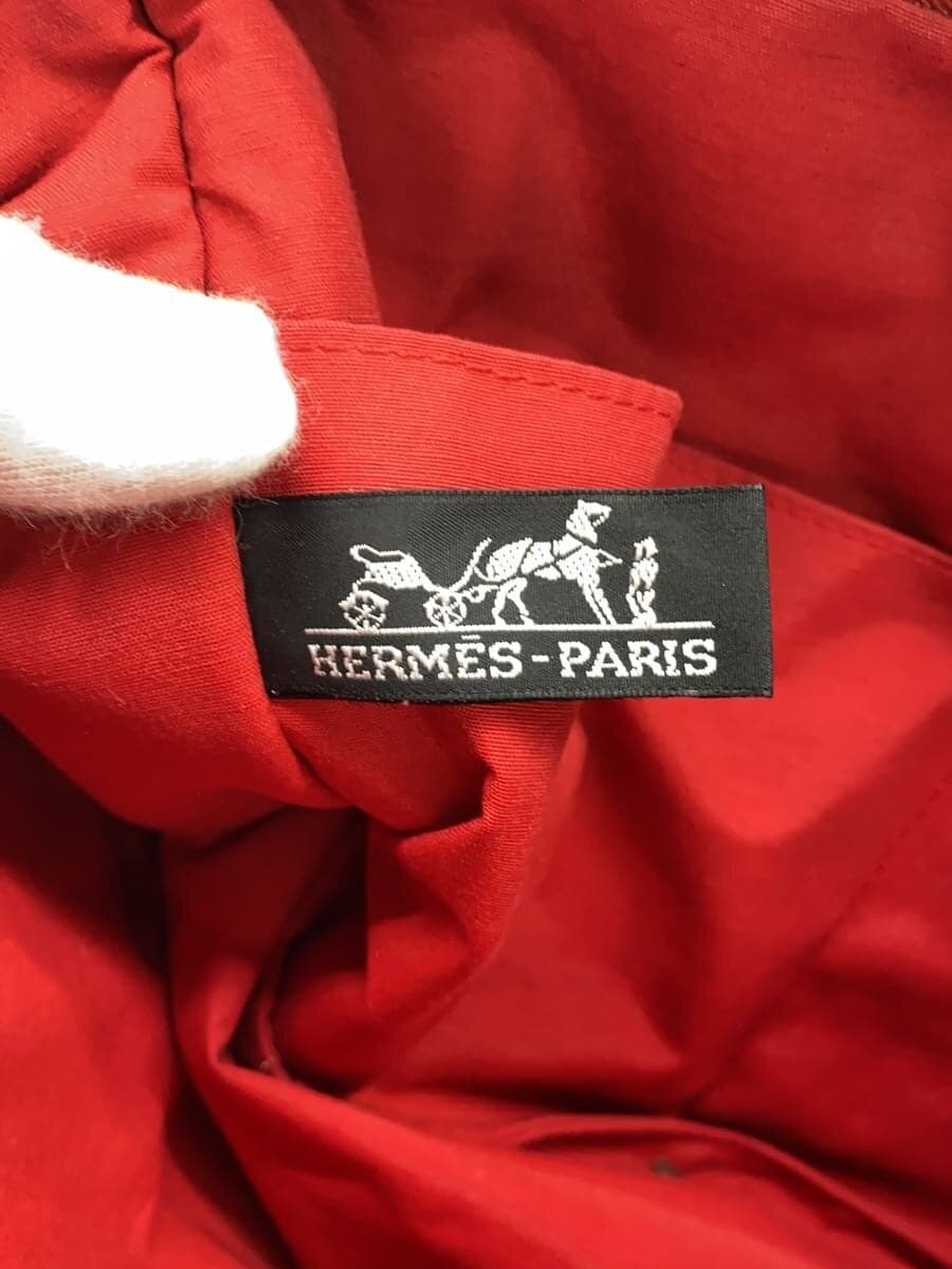 HERMES Pouch Cotton RED 5