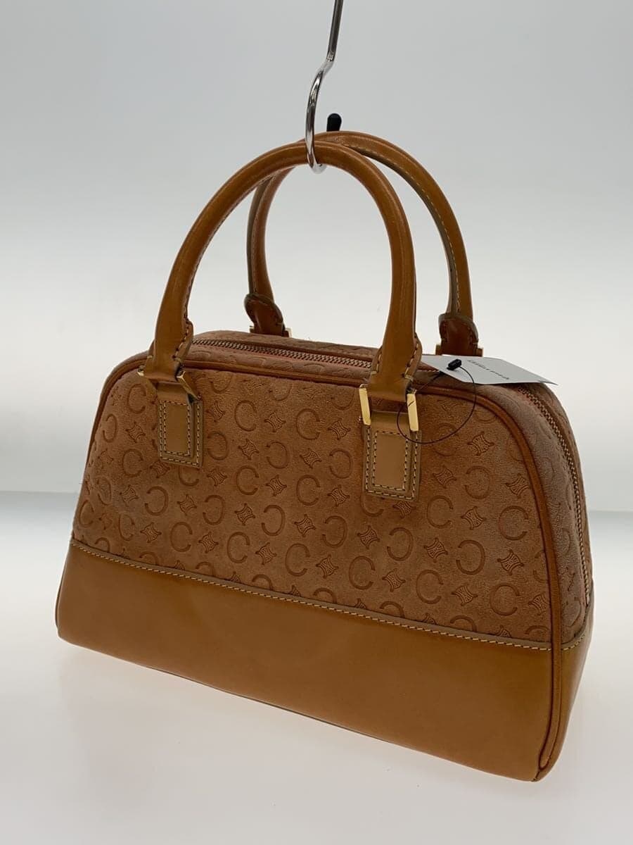 CELINE handbag suede ORN all-over pattern 2