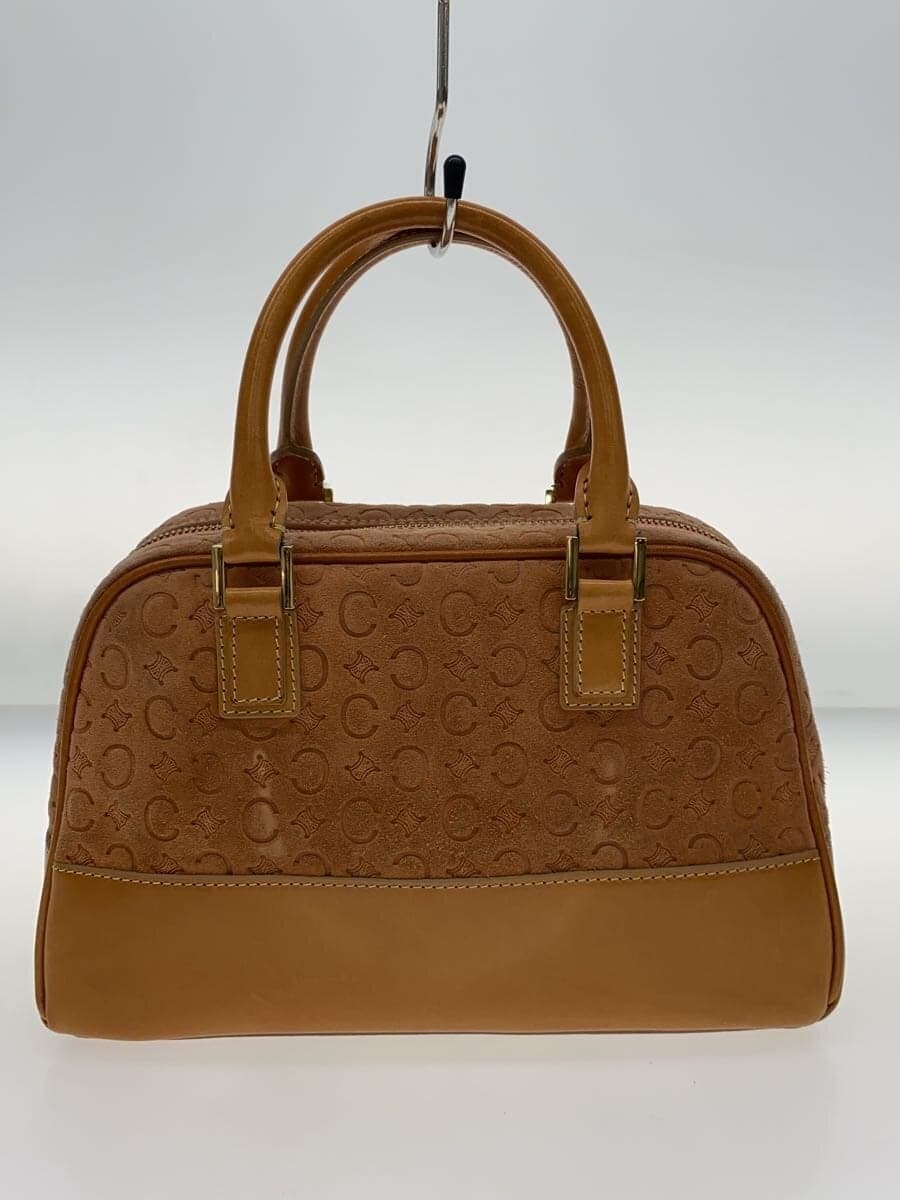 CELINE handbag suede ORN all-over pattern 3