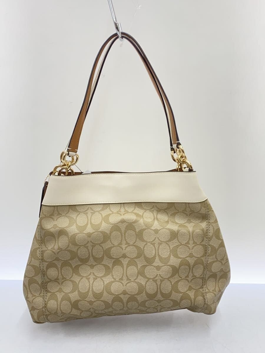 COACH Handbag PVC BEG All Over Pattern F27972 3