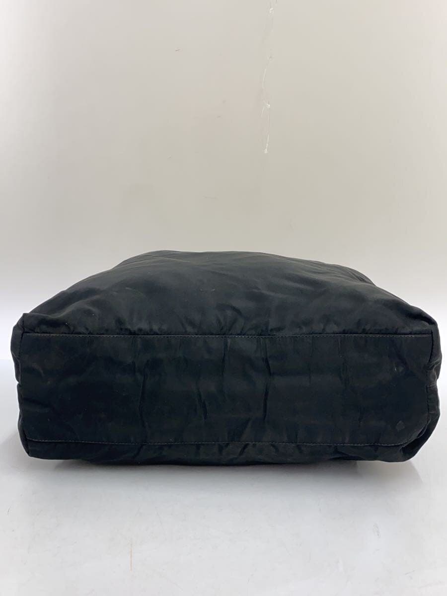 PRADA Tote Bag Nylon BLK Solid 5