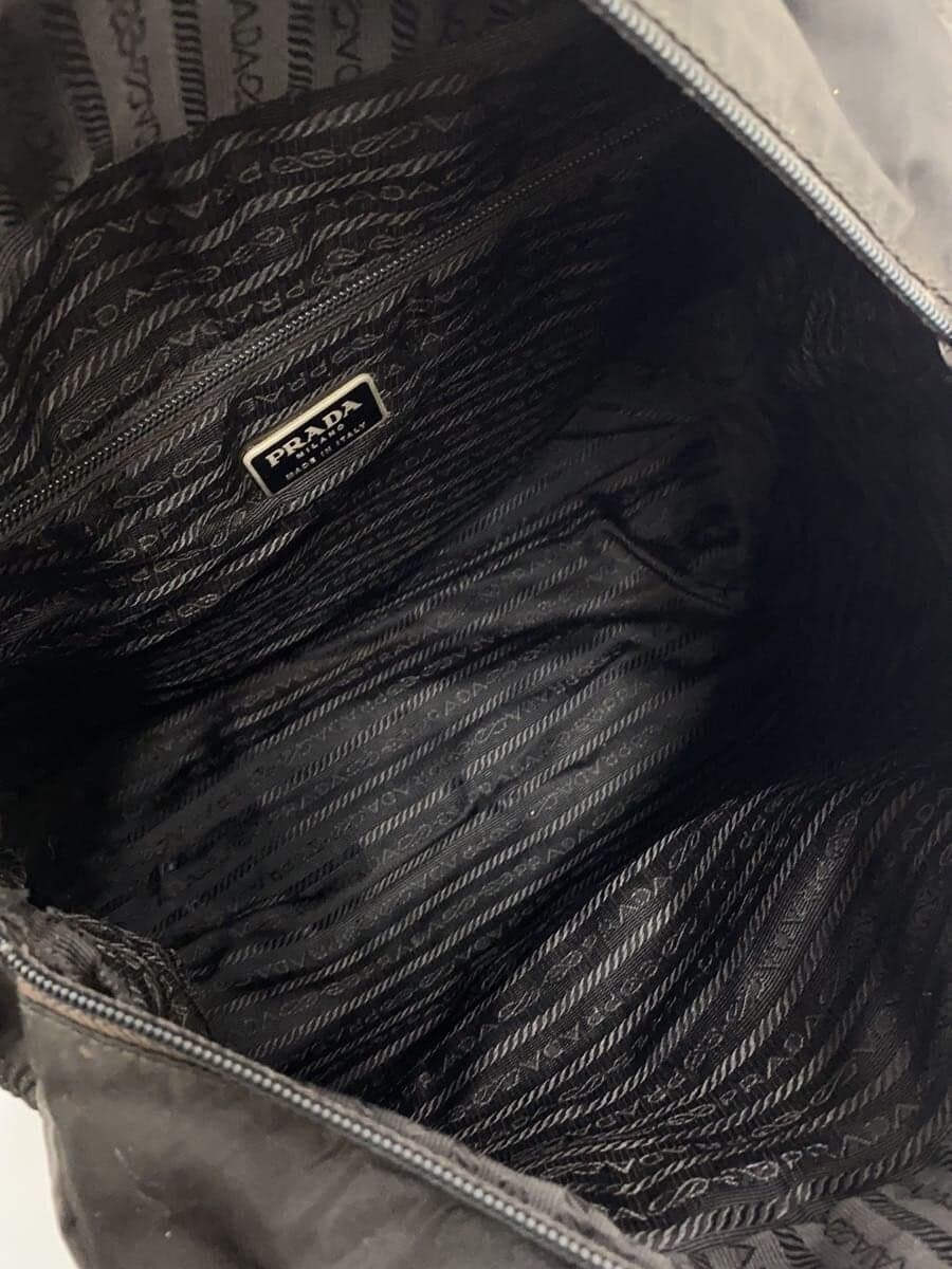 PRADA Tote Bag Nylon BLK Solid 7